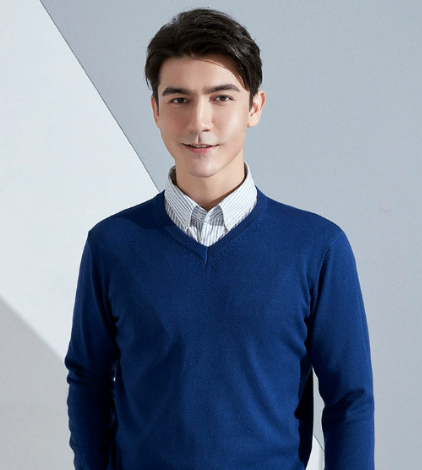 Classic Men's Crew Neck Knit Sweater