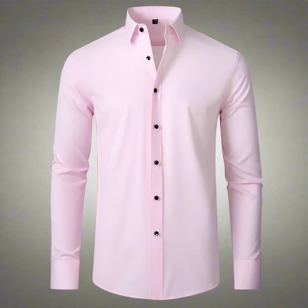 Slim Fit Mens Casual Stretch Shirt