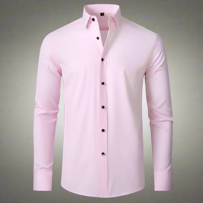 Slim Fit Mens Casual Stretch Shirt