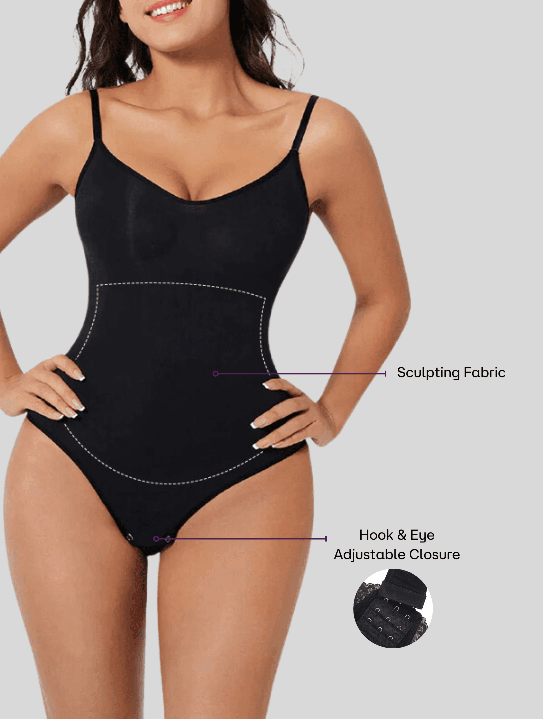 Tummy Control Slimming Shapewear Bodysuit