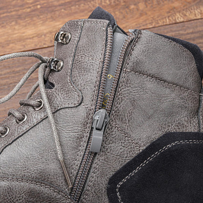 Classic Leather Cap Toe Boot