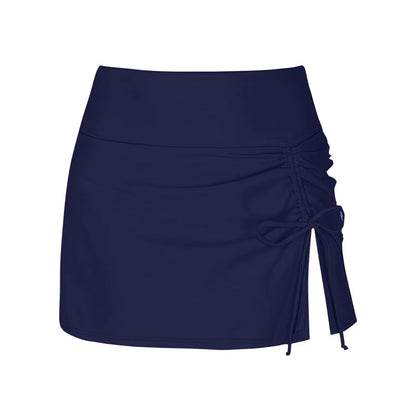 Flattering Mid Waist Swimsuit Skirt