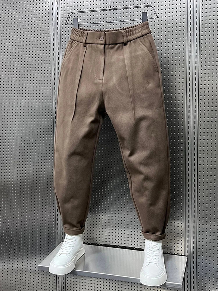 Lucas | Men's Slim Fit Classic Dress Trousers