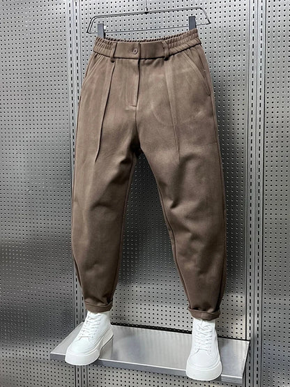 Lucas | Men's Slim Fit Classic Dress Trousers