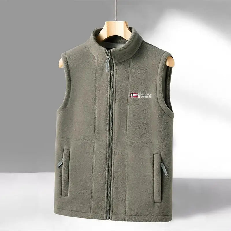 Warm Fleece Gilet Vest