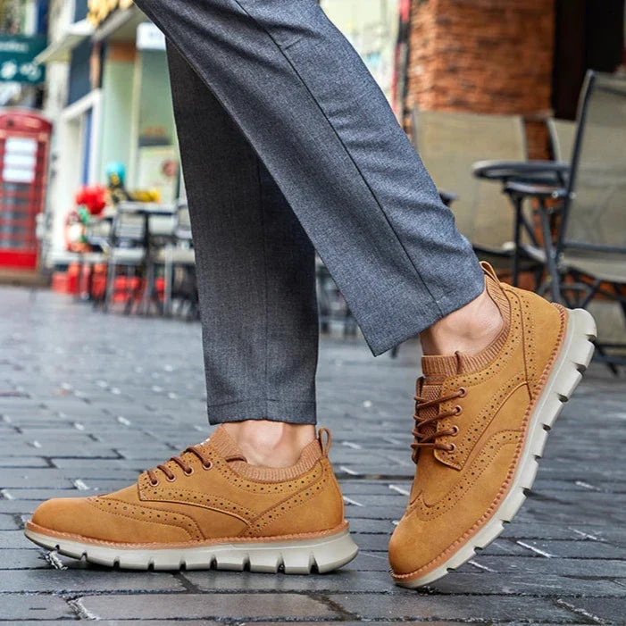 Classic Cap Toe Leather Shoe - Nocini