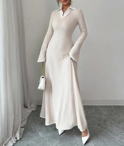 Cozy Long Sleeve Maxi Dress