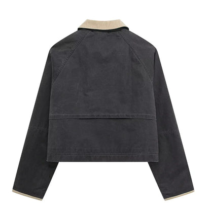 Rugged Cotton Large Utility Jacket