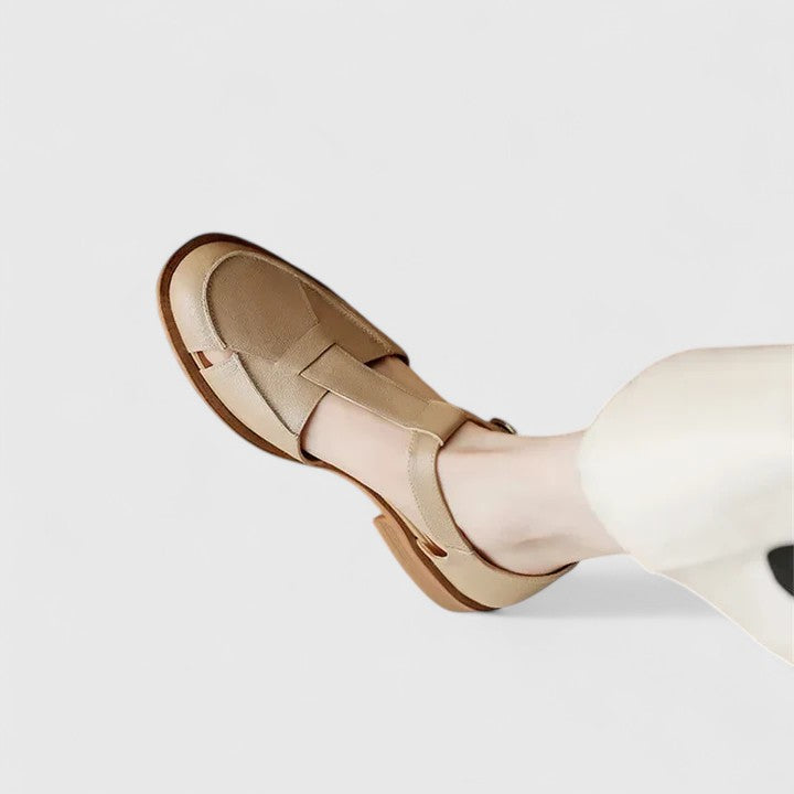 Classic Mary Jane Flat Sandals