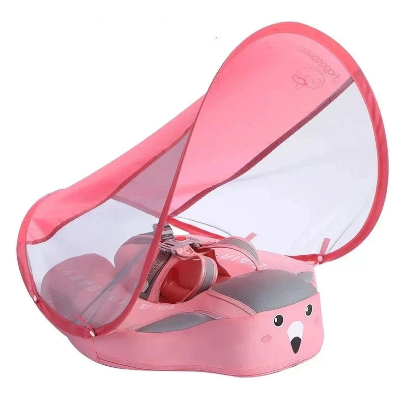 Kids Floating Pool Ring with Canopy