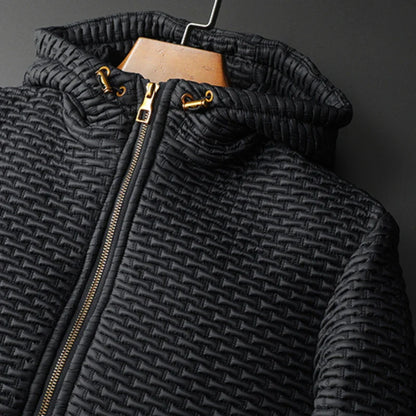Dark Padded Quilted Jacket