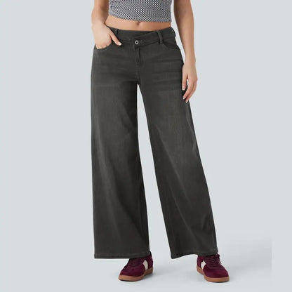 Relaxed Fit Loose Women's Jeans - Nocini