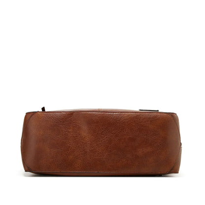 Soft Leather Relaxed Tote Bag