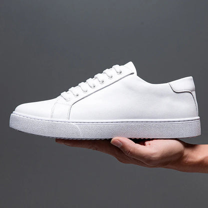 Premium Leather Running Shoes