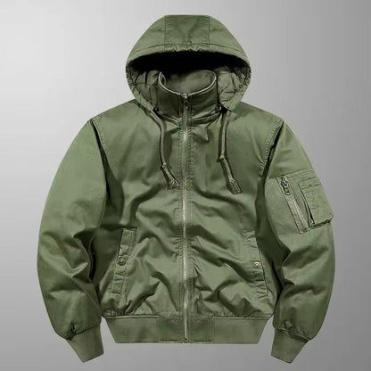 Practical Insulated Cotton Parka Jacket