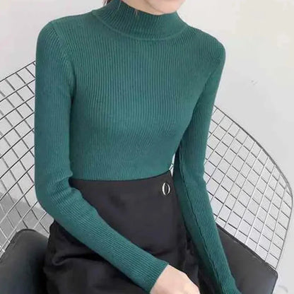 Warm Women's Winter Knit Sweater