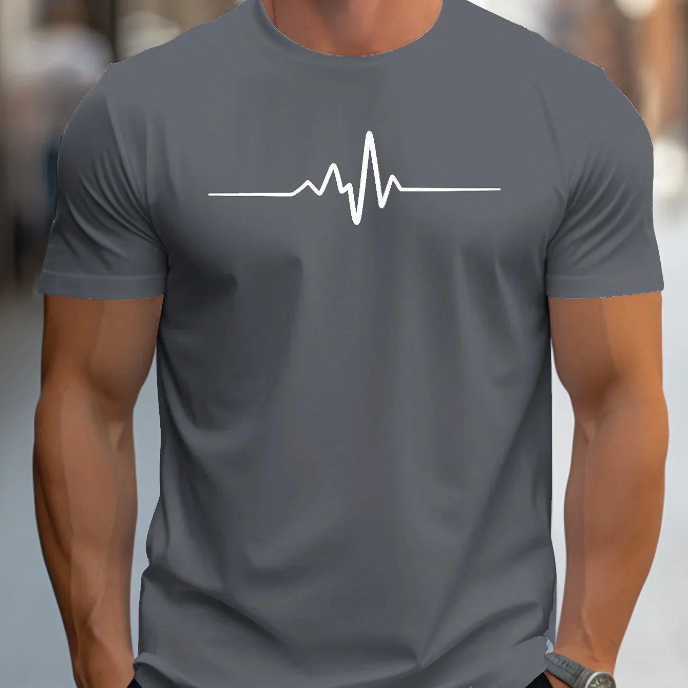 Comfortable Fit Men's Short Sleeve T-Shirt