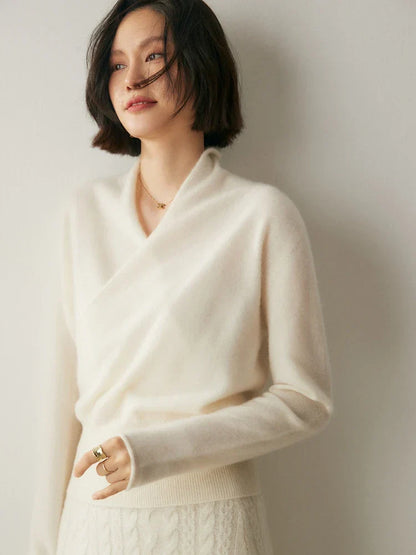 Cozy Wool V-Neck Sweater