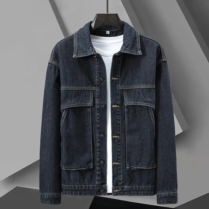 Casual Blue Jeans Jacket - Nocini
