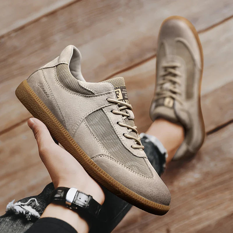 Soft Suede Low Top Casual Sneaker