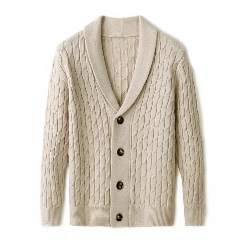 Cozy Cable Knit Cardigan Sweater
