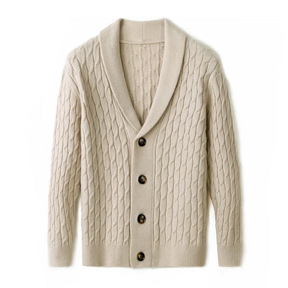 Cozy Cable Knit Cardigan Sweater