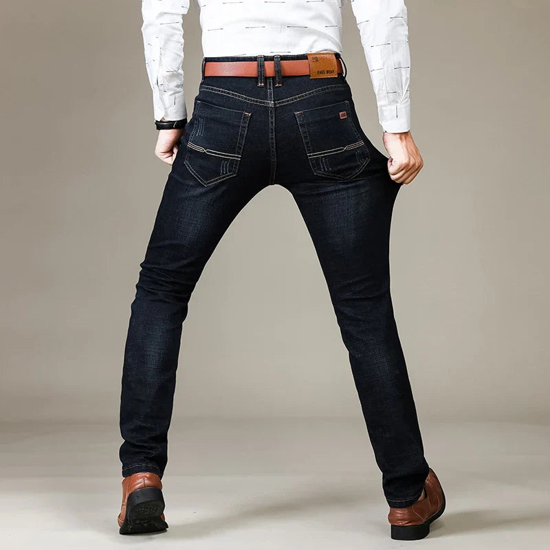 Slim Fit Dark Jeans