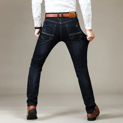 Slim Fit Dark Jeans
