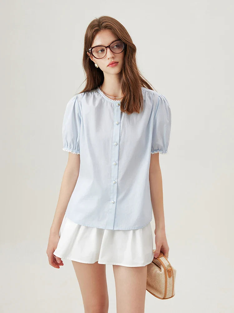 Pretty Floral Women's Cotton Top - Nocini