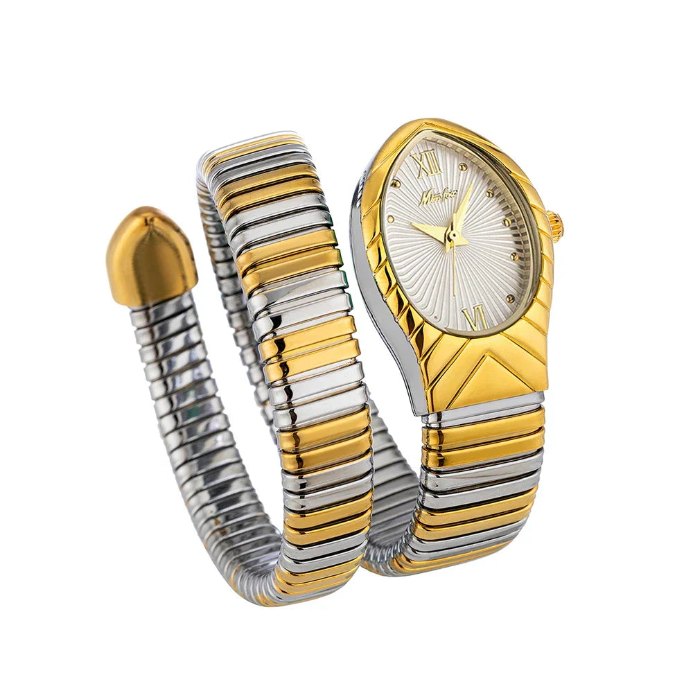 Stylish Snake Wrap Watch