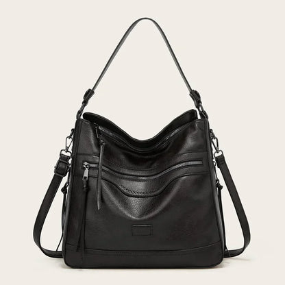 Soft Leather Relaxed Tote Bag