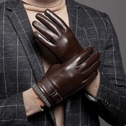 Premium Fit Gloves with Buckle Strap Cuff