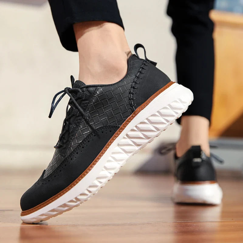 Colorful Quilted Tennis Shoes