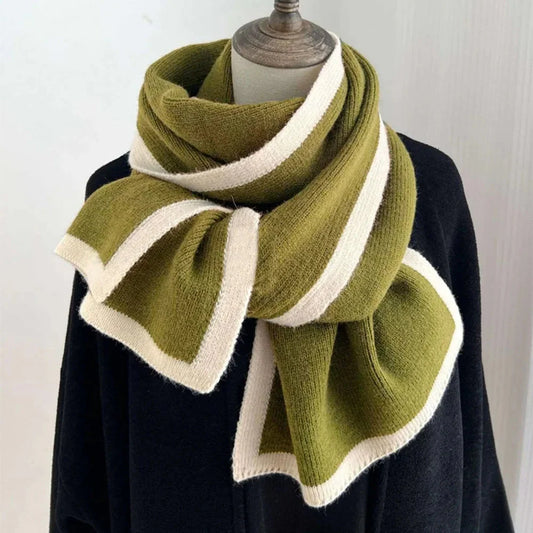 Soft Plaid Winter Scarf for Women - Nocini
