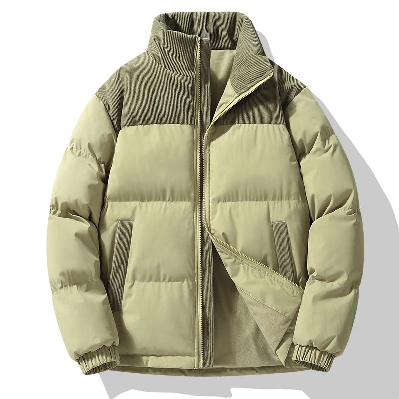 Warm Insulated Puffer Coat for Men