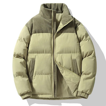 Warm Insulated Puffer Coat for Men