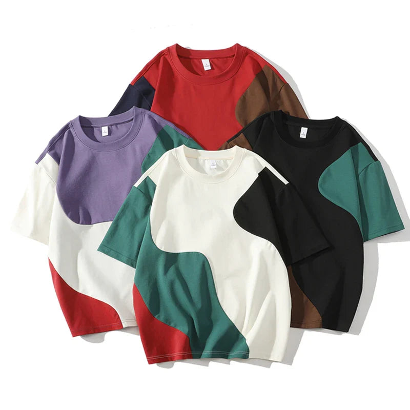 Vibrant Multi-Colored Tee Shirt