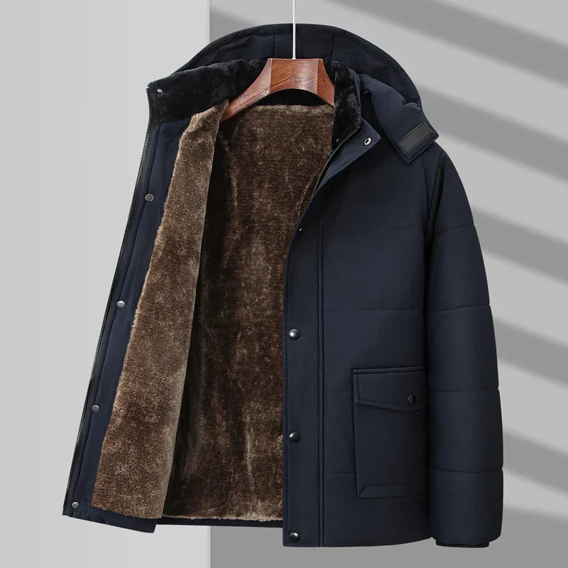 Warm Faux Fur Insulated Jacket