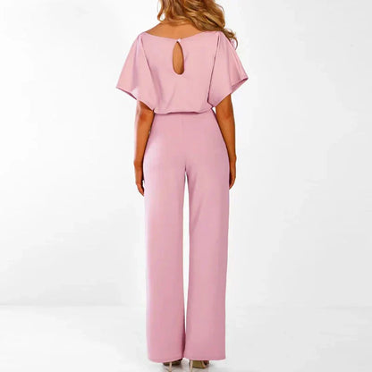 Stylish Ladies' Jumpsuit with Fitted Waist
