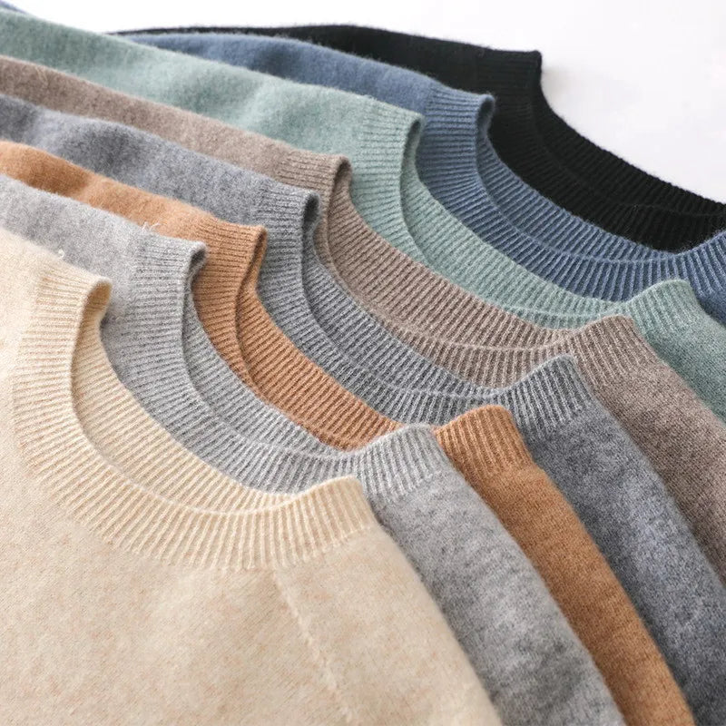 Soft Knit Cashmere Sweater Shirt