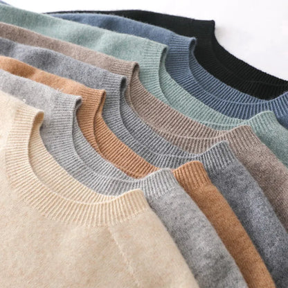 Soft Knit Cashmere Sweater Shirt