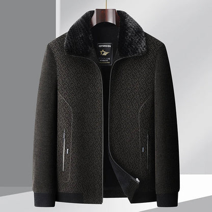 Warm Faux Fur Parka Coat