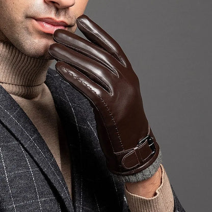 Premium Fit Gloves with Buckle Strap Cuff