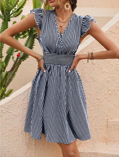 Colorful Horizontal Beach Dress