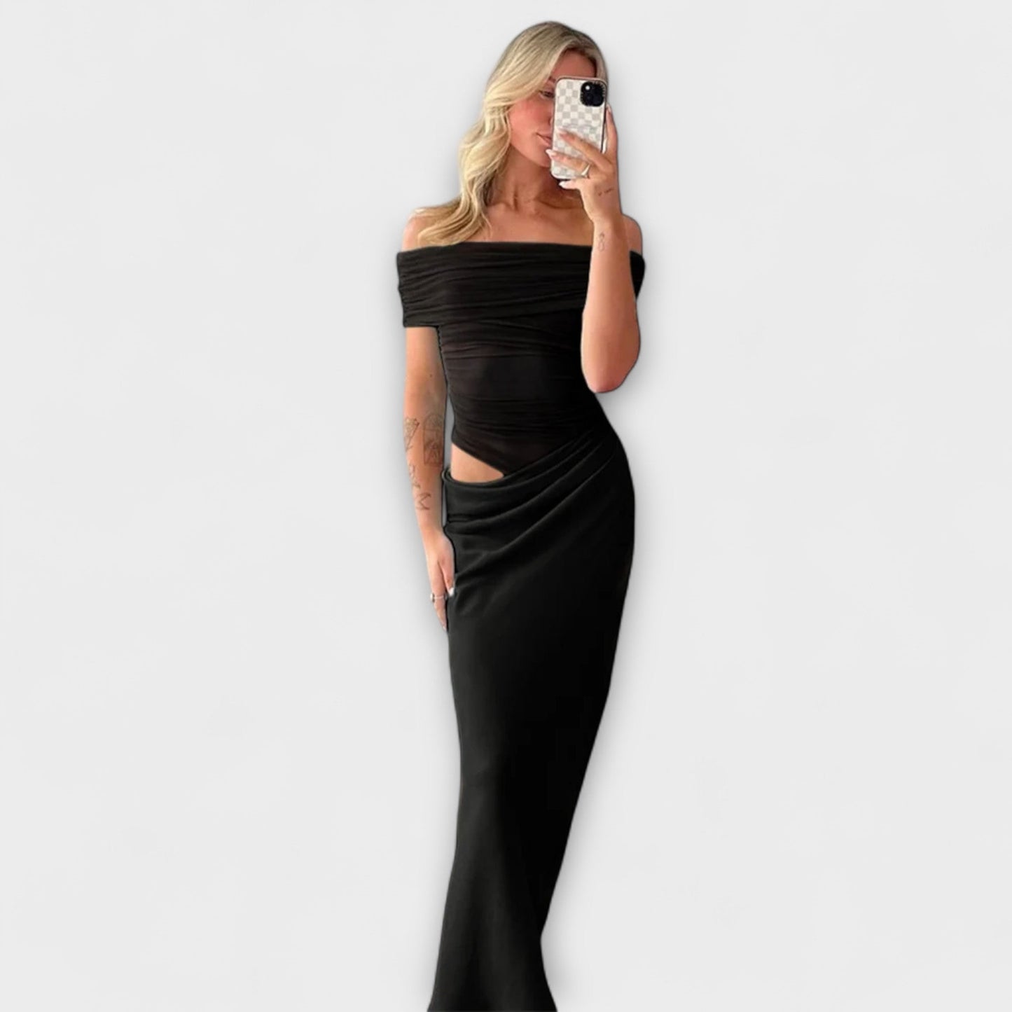 Flirty Gathered Fit Dress for Every Occasion