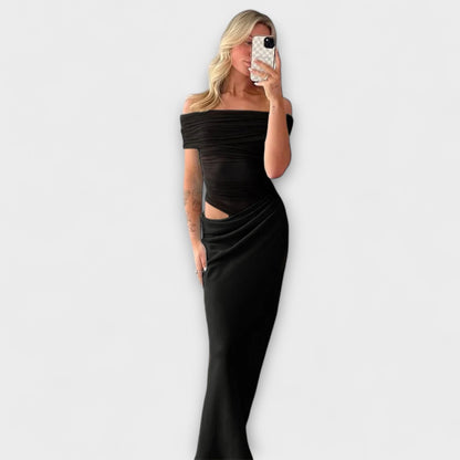Flirty Gathered Fit Dress for Every Occasion