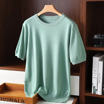 Classic Crew Neck Tee for Daily Style