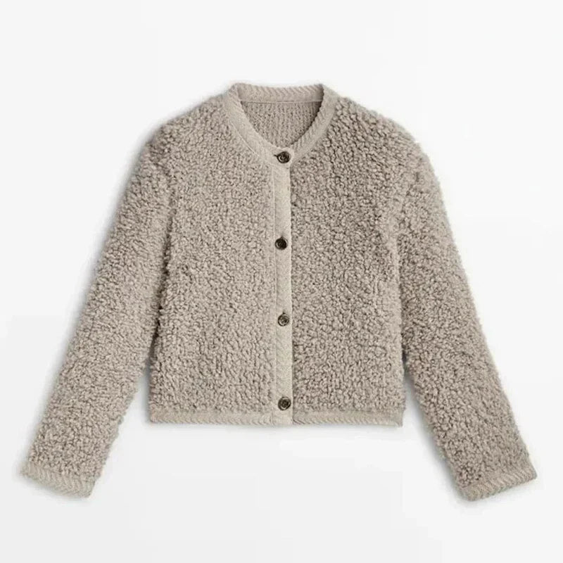 Plush Women's Parka Coat Oversized Soft Faux Fur Jacket