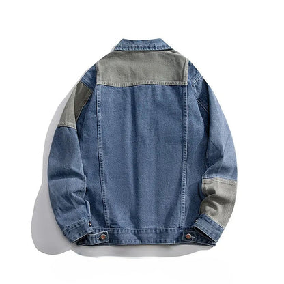 Ripped Distressed Blue Jeans Jacket