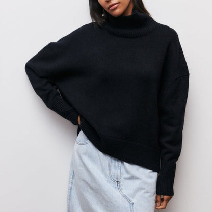 Cozy Women's Oversized Crew Neck Winter Sweater